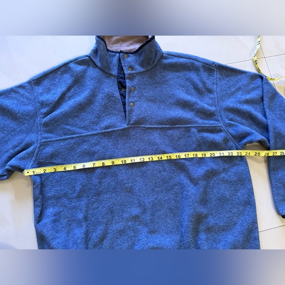 CR Club Room Sweater Mens Blue Sweater Fair Isle Winter Crew Neck Lightweight M - Picture 6 of 16